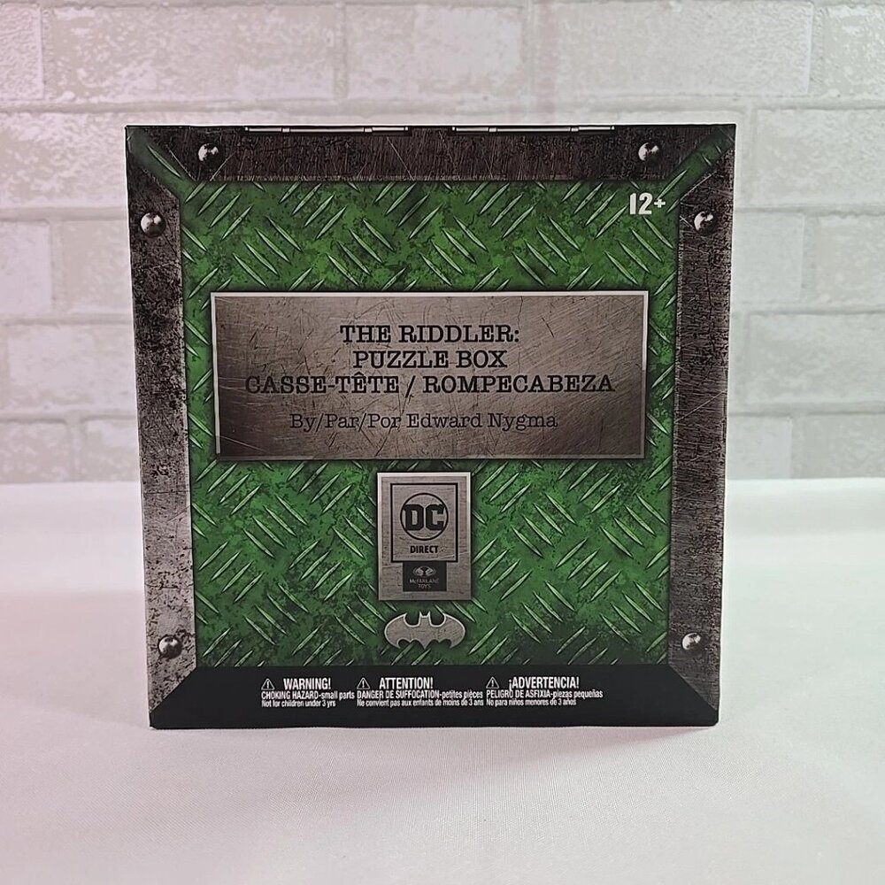 Batman ~ DC Direct ~ The Riddler Puzzle Box by Edward Nygma Replica NEW!